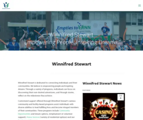 Winnifredstewart.com(Winnifred Stewart Association) Screenshot
