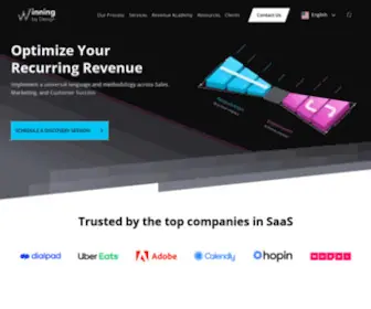 Winningbydesign.com(Winning by Design) Screenshot