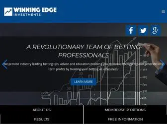 Winningedgeinvestments.com(Winning Edge Investments) Screenshot