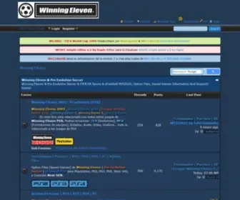 Winningeleven-Games.com(Winning Eleven) Screenshot