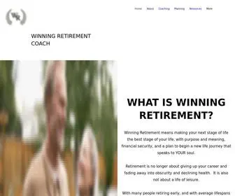 Winningretirementcoach.com(Winning Retirement Coach) Screenshot