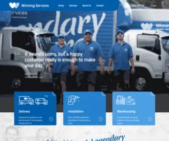 Winningservices.com.au(Winning Services) Screenshot
