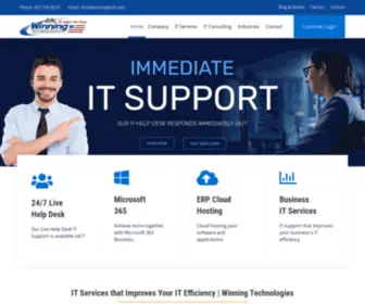 Winningtech.com(Winning Technologies) Screenshot