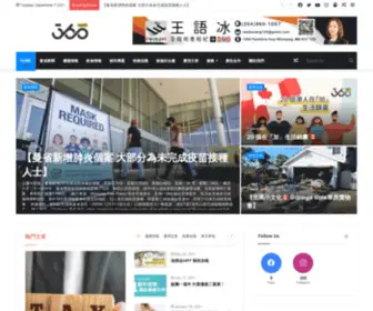 Winnipeg360.co(主頁) Screenshot