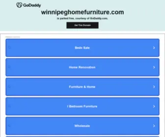 Winnipeghomefurniture.com(Furniture Store Winnipeg) Screenshot