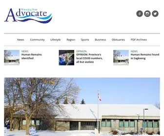 Winnipegriveradvocate.com(Powerview-Pine Falls, Lac du Bonnet, Great Falls, St) Screenshot