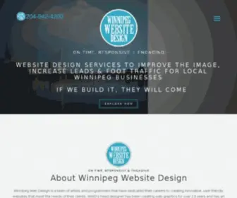 Winnipegwebsitedesign.ca(Winnipeg Web Design) Screenshot