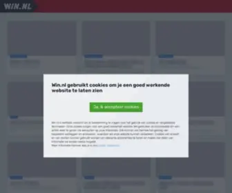 Win.nl(DPG Media Privacy Gate) Screenshot