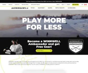 Winnwellcleanhockey.ca(Winnwell Clean Hockey) Screenshot