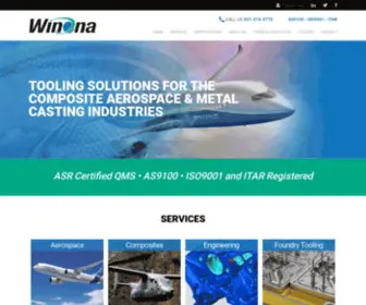 Winonapattern.com(Tooling for Composite) Screenshot