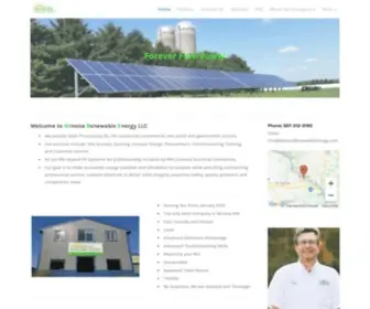 Winonarenewableenergy.com(Winona Renewable Energy) Screenshot