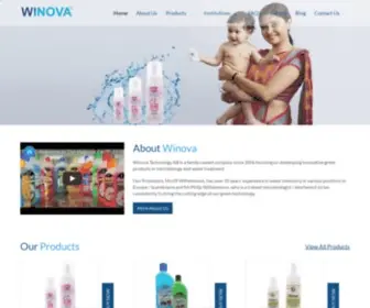 Winova.co.in(Alcohol Free Hand Sanitizer) Screenshot