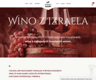 Winozizraela.pl(Wino z Izraela) Screenshot