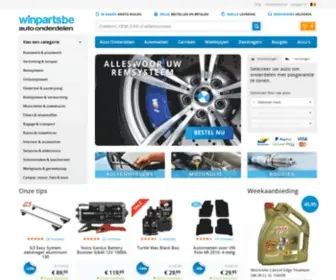 Winparts.be(Auto onderdelen online bestellen op automodel) Screenshot