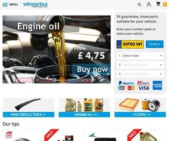 Winparts.co.uk(Order car parts online) Screenshot