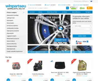 Winparts.eu(Order car parts online) Screenshot