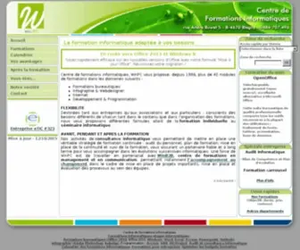 Winpc.be(Séminaires informatiques) Screenshot