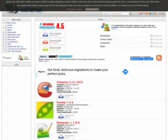 Winpenpack.com(The Portable Software Collection) Screenshot
