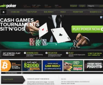 Winpoker.com(Play Texas Holdem) Screenshot