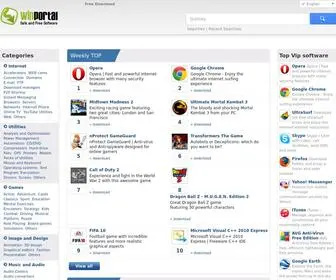 Winportal.com(Download free software and games) Screenshot