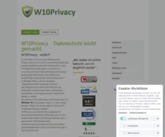 Winprivacy.de(W10Privacy) Screenshot
