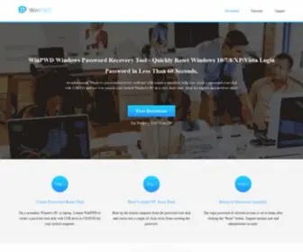 Winpwd.com(WinPWD Windows Password Recovery) Screenshot