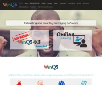 Winqs.co.za(Estimating & Quantity Surveying Software) Screenshot