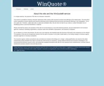 Winquote.net(WinQuote®) Screenshot