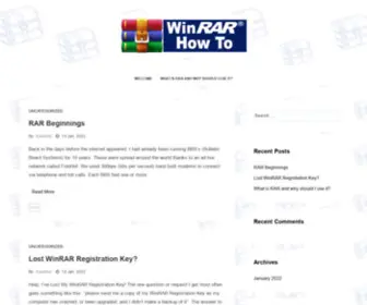 Winrarhowto.com(RAR Training Courses) Screenshot