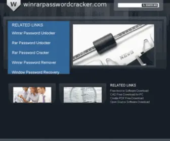 Winrarpasswordcracker.com(WinRAR Password Cracker) Screenshot