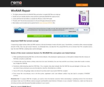 Winrarrepair.net(WinRAR Repair) Screenshot