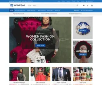 Winreal.com.ng(Winreal Stores) Screenshot