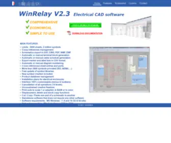 Winrelay.com(Wiring diagram software) Screenshot