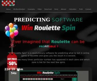 Winroulettespin.info(Roulette program Win Roulette Spin) Screenshot