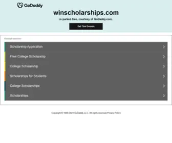 Winscholarships.com(Winscholarships) Screenshot