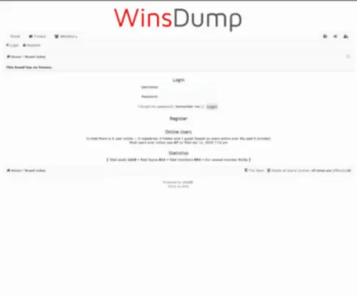 Winsdump.com(Winsdump) Screenshot