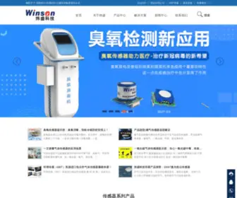 Winsensor.com(郑州炜盛电子科技有限公司) Screenshot