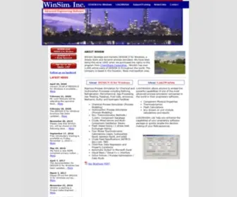 Winsim.com(WinSim Inc) Screenshot