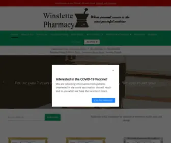 Winslettepharmacy.com(Winslette Pharmacy) Screenshot