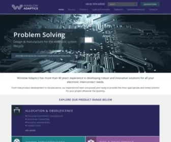 Winslowadaptics.com(Winslow ADAPTICs) Screenshot