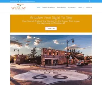 Winslowarizona.org(Winslow Arizona Chamber of Commerce) Screenshot
