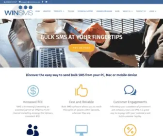 Winsms.co.za(WinSMS Bulk SMS Gateway) Screenshot