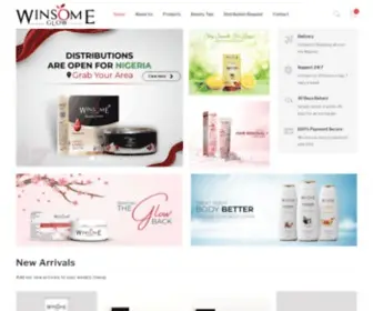 Winsomeglow.com.ng(Luxury to FMCG) Screenshot