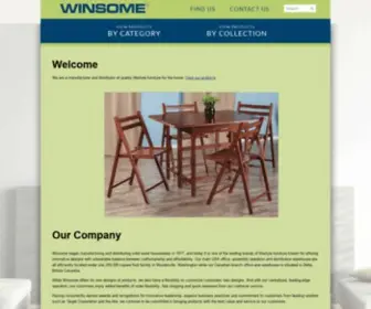 Winsomewood.com(Winsome Wood) Screenshot