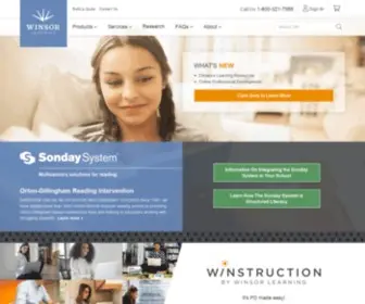 Winsorlearning.com(Winsor Learning) Screenshot