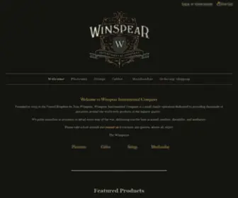 Winspearinstrumental.com(Winspear Instrumental Company) Screenshot