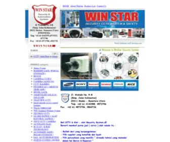 Winstarsecuritysystem.com(WINSTAR SECURITY SYSTEM) Screenshot