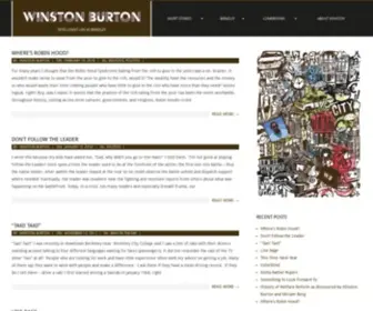 Winstonburton.com(Intelligent Life in Berkeley) Screenshot