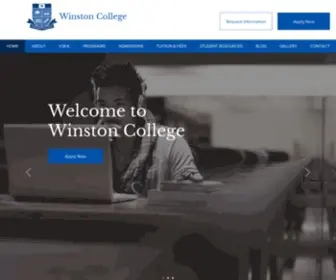 Winstoncollege.com(winstoncollege) Screenshot