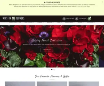 Winstonflowers.com(Florist) Screenshot
